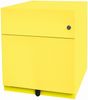 Rollcontainer Note™ mit Griffleiste, 1 Universalschublade, 1 HR-Schublade, Farbe zinkgelb Bild 3
