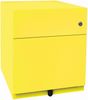 Rollcontainer Note™ mit Griffleiste, 1 Universalschublade, 1 HR-Schublade, Farbe zinkgelb Bild 2
