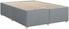 vidaXL Boxspringbett mit Matratze Hellgrau 140x190 cm Stoff 3285373 Bild 5