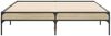vidaXL Bettgestell Sonoma-Eiche 120x200 cm Holzwerkstoff und Metall 845022 Bild 4