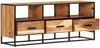 vidaXL TV-Schrank 110 x 30 x 45 cm Massivholz Akazie [327448] Bild 3