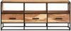 vidaXL TV-Schrank 110 x 30 x 45 cm Massivholz Akazie [327448] Bild 2