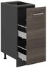 Apothekerschrank R-Line Edelgrau 30 cm ohne Arbeitsplatte Vicco Bild 3