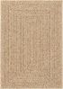 vidaXL Teppich ZIZUR Beige 120x170 cm Jute-Optik Indoor und Outdoor 4010394 Bild 2