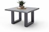Couchtisch >CARTAGENA< in Akazie grau, massiv lackiert - 75x45x75cm (BxHxT) Bild 2