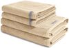 Ross Selection 4 tlg. Frottier-Set - 2 X Handtuch (50 X 100cm), 2 X Duschtuch (70 X 140cm) - 540 g/m2 - Sand Bild 1