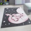 Kinder Teppich Kikki rechteckig - 160x230 cm - Pink Bild 2