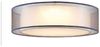 LED Deckenleuchte, Textil grau, 3 Stufen Dimmer, D 50 cm Bild 5
