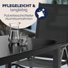 Casaria 'Bern' Garten-Essgruppe, Tisch & 6 Stühle mit verstellbarer Rückenlehne, Schwarz Bild 5
