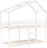 vidaXL Dach für Kinderbett Weiß 213x95,5x144,5 cm Massivholz Kiefer 846935 Bild 3