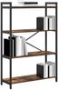 vidaXL Bücherregal Geräucherte Eiche 80 x 30 x 120 cm Holzwerkstoff 868421 Bild 3