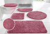 OTTO home Badematte Inga, Badezimmer Teppich, Badvorleger, Höhe 20 mm, rutschhemmend beschichtet, schnell trocknend, strapazierfähig, fußbodenheizungsgeeignet, Polyester, halbrund, Badteppich, unifarben, weich, als halbrund und rechteckig erhältlich Bild 2