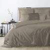 Eurofirany Bettwäsche Bettwäschegarnitur Ehebett mit Seidenglanz Makosatin Satinbaumwolle, Baumwolle, Hochwertige Bettwäsche, klassisch, musterlos Bild 4