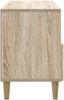 vidaXL TV-Schränk 102 x 34,5 x 50 cm Sonoma-Eiche Holzwerkstoff 895137 Bild 4