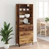 vidaXL Highboard Altholz 69,5 x 34 x 180 cm Holzwerkstoff 3415739 Bild 4