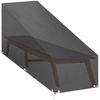 vidaXL Abdeckung für Sonnenliege 12 Ösen 205x75x40/70 cm Polyethylen 319343 Bild 2