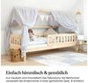 Ehrenkind Betthimmel Deko Hausbett, Kinderzimmer-Deko-Set (Kinderzimmer Deko), Betthimmel & Wimpelkette für magische Momente, hochwertige Materialien Bild 2
