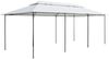 vidaXL Pavillon mit Vorhängen, 180g/m², Stahl/Polyester Weiß, 600 x 298 x 270 cm Bild 4