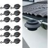 Hossi's Wholesale Gartenleuchte 12 Dachrinnen Solarleuchten LED Lampen Schwarz Garten Außen Regenrinne Bild 2