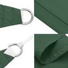 vidaXL Sonnensegel Oxford-Gewebe Rechteckig 3,5x4,5 m Dunkelgrün 135489 Bild 5