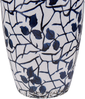 Blumenvase MUTILENE Steinzeug 25 cm Weiß Bild 5