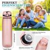 Trinkflasche 1L BPA-Frei Auslaufsicher Tritan Sportflasche Filter Fitness Laufen Bild 3
