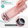 Trinkflasche 1L BPA-Frei Auslaufsicher Tritan Sportflasche Filter Fitness Laufen Bild 4