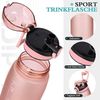 Trinkflasche 1L BPA-Frei Auslaufsicher Tritan Sportflasche Filter Fitness Laufen Bild 5
