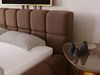 GRAINGOLD Alicante Doppelbett 180x200, Polsterbett mit Bettkasten und Kopfteil, Velour-Stoff, Braun Bild 5
