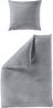 BIERBAUM Bettwäsche Chic Uni, Seersucker, 2 teilig, Schickes Unidesign: Modern und elegant für jedes Schlafzimmer Bild 5