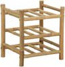 vidaXL Weinregal Natur 32,5 x 29,5 x 36 cm Bambus 42028069 Bild 2