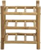vidaXL Weinregal Natur 32,5 x 29,5 x 36 cm Bambus 42028069 Bild 3