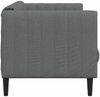 vidaXL Sofa 3-Sitzer , Dunkelgrau Bild 5