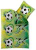 CelinaTex Bettwäsche Fashion Fun Kinder Bettgarnitur Renforcé 155x220cm Fußball, Baumwolle, 2 teilig Bild 5