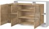 Kommode Alva, ohne Beleuchtung, Farbe: Weiß / Grande Oak Bild 4