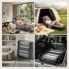 Norvéa Home Relaxliege Klappbare Gartenliege Relaxliege 191x68 cm mit Kissen 200 kg, 6-fach verstellbar, faltbar, bis 200 kg, mit Kissen Bild 4