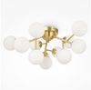 Maytoni Deckenleuchte Dallas 12-flammig gold mattweiss Bild 5