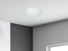 LED Deckenlampe mit Glas Lampenschirm Weiß matt, Ø 25cm Bild 5