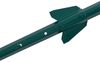 Zaunset Volierendraht Gartenzaun 1 x 25 m Drahtzaun 19 mm Zaun Komplett-Set Grün Bild 3