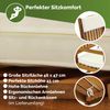 Deuba Schaukelstuhl Wippfunktion Bild 2