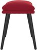 vidaXL Fußhocker Weinrot 45 x 29,5 x 39 cm Samt [341509] Bild 3