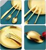 Forrlite Besteck-Set Besteck Set für 2 Personen, 10 teiliges Camping Geschirr Set, Tafelmesser, Essenslöffel, Teegabeln, Aufbewahrungsbeuteln Bild 3