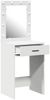 vidaXL Schminktisch mit Schubladen Weiß 50 x 41 x 135 cm Holzwerkstoff 865037 Bild 4