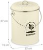 Relaxdays Komposteimer mit Geruchsfilter 5,5 Liter Bild 5