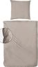 Primera Flanell Bettwäsche 155x220 stonewashed leinen uni sand 173100-719 Bild 1