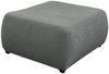 Sofa Schlafsofa 3-Sitzer ANIKE inkl. Polsterhocker in Stoff Now or Never Dunkelgrau Bild 2