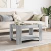 vidaXL LED-Couchtisch Grau Sonoma 73x53x45 cm Holzwerkstoff 847551 Bild 4