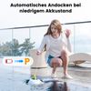 EVERCROSS BOT Y10 Poolroboter, 100Min Akkulaufzeit, Bis zu 120m², Doppelmotorantrieb, Selbsteinparkfunktion, 180μm Filter, IPX8 (Weiß) Bild 5