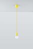 Pendelleuchte, Gelb, H 90 cm, 1-flammig, PVC Bild 3