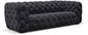 Sofa Designersofa NATALIE 4-Sitzer in Stoff Riviera Anthrazit Bild 2